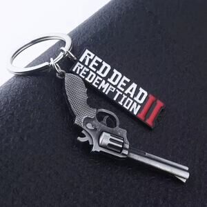 Red Dead Redemption 2 Keychain Gamer Christmas Birthday Halloween Cosplay Gift